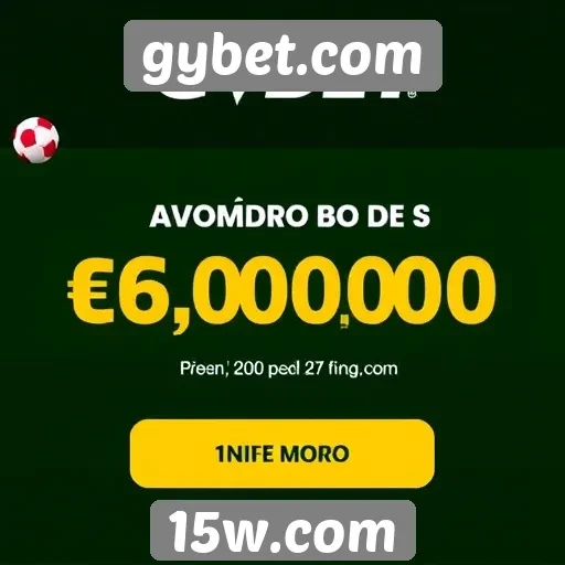 Ofertas de bônus disponíveis no gybet.com